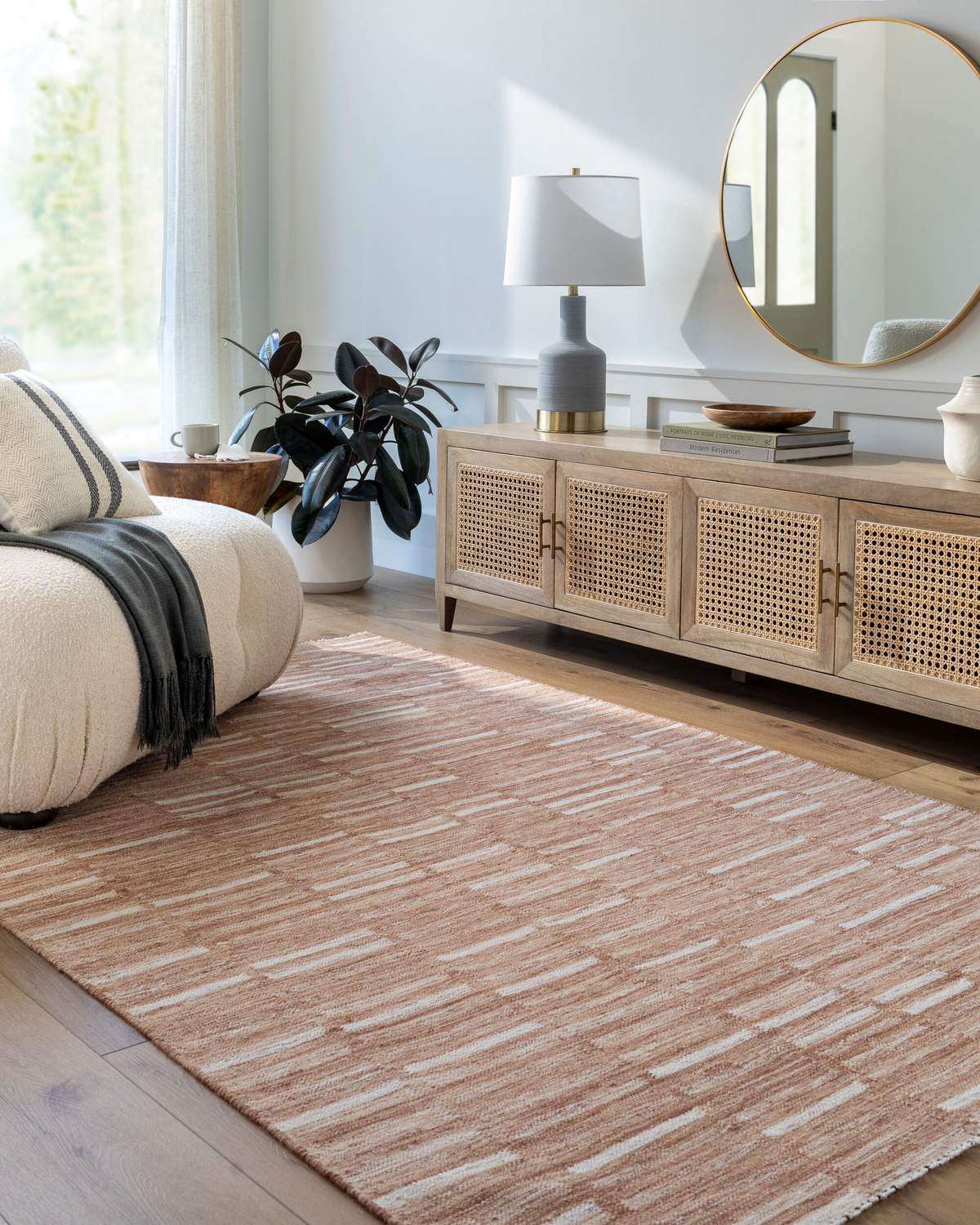surya marseille mll 2300 terracotta rug