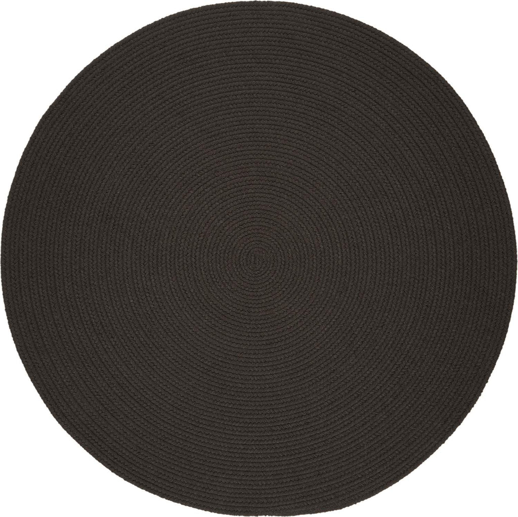 rhody solid poly s027 brown velvet rug