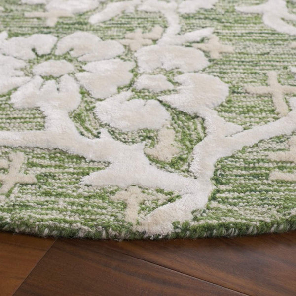 safavieh clearance glamour glm540y green rug