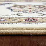 dynamic rugs ancient garden 57365 6464 ivory rug