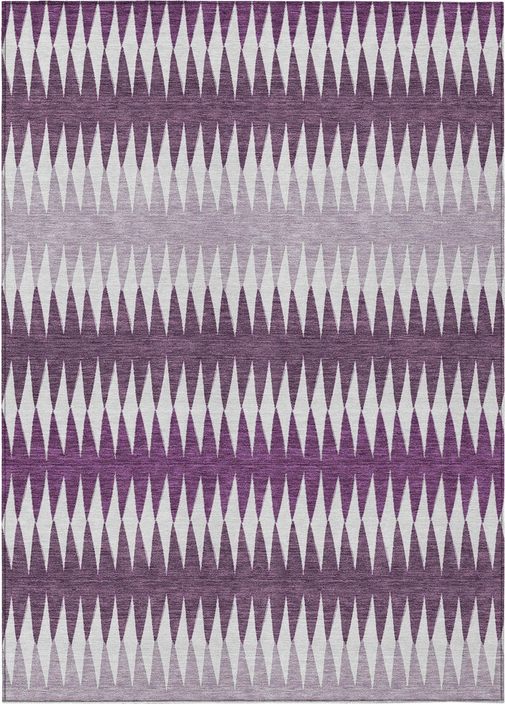 addison chantille acn867 purple rug