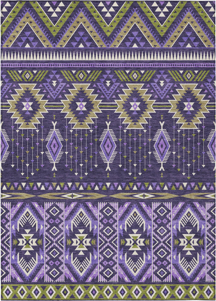 addison chantille acn1851 purple rug