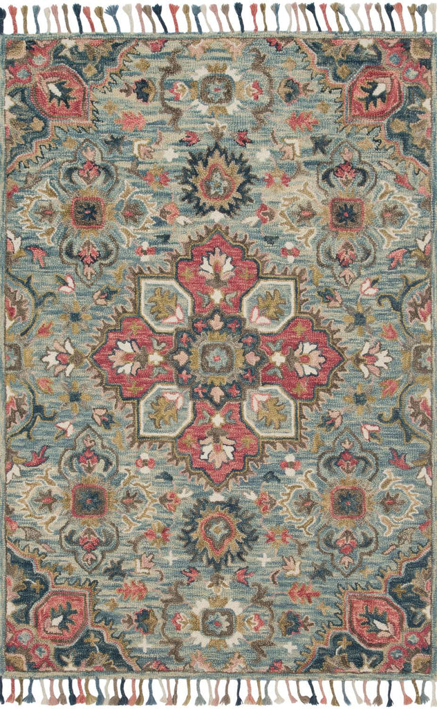 loloi rugs zharah zr 13 light blue multi rug