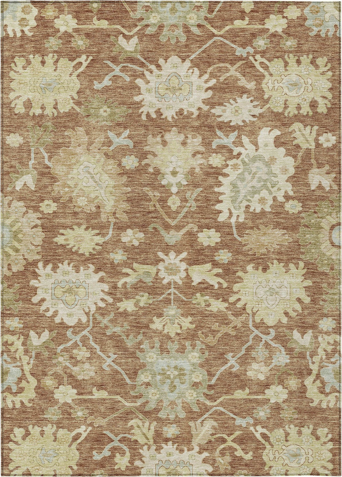 addison chantille acn1150 paprika rug