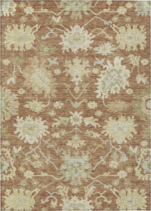 addison chantille acn1150 paprika rug