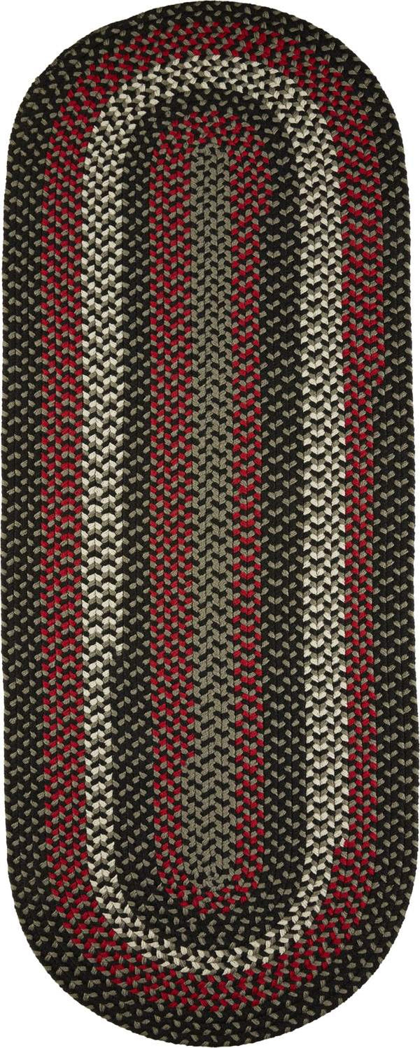 rhody rug manhattan ma84 black satin rug