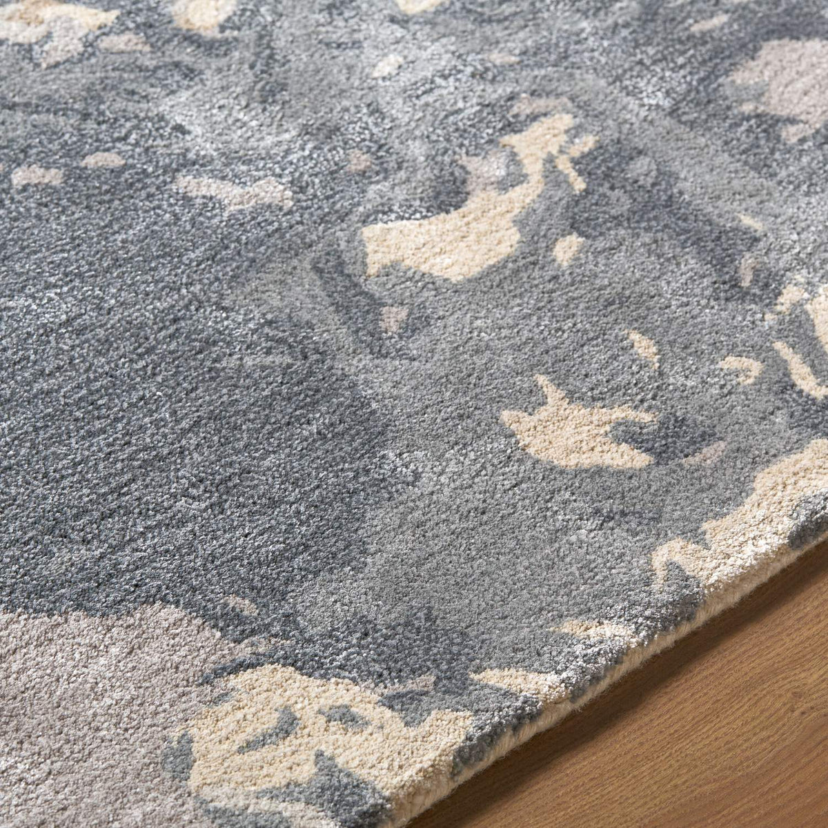 surya kavita kvt 2330 slate gray rug