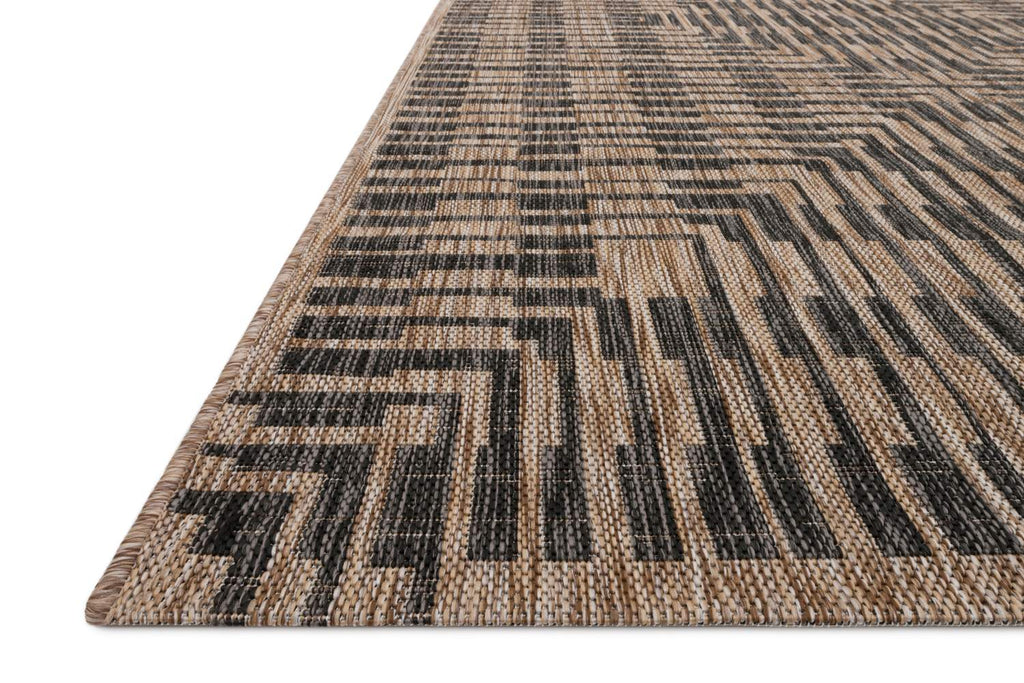 loloi isle ie 09 brown black rug