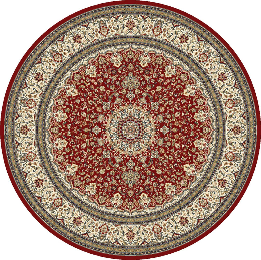 dynamic rugs ancient garden 57119 1414 red rug