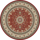 dynamic rugs ancient garden 57119 1414 red rug