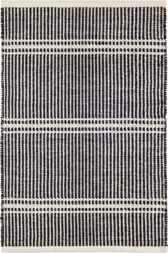 dash albert malta da1925 black ivory rug