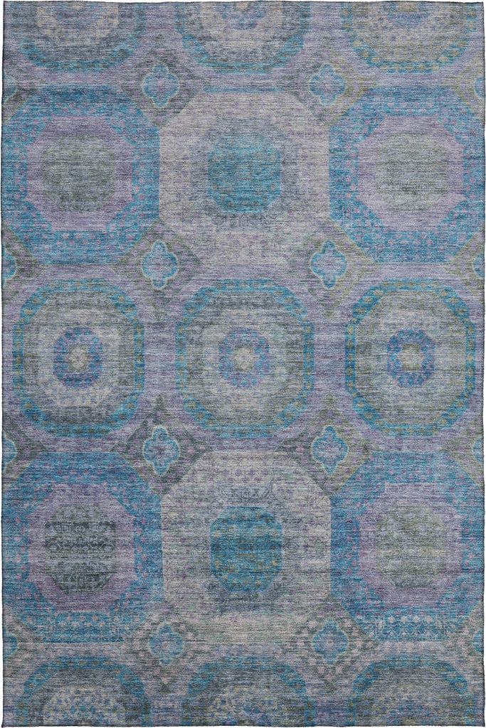 dalyn karaj kj6 blue rug