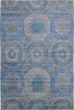 dalyn karaj kj6 blue rug