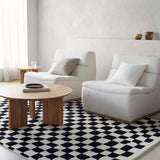 surya damier dmi 2301 ivory rug