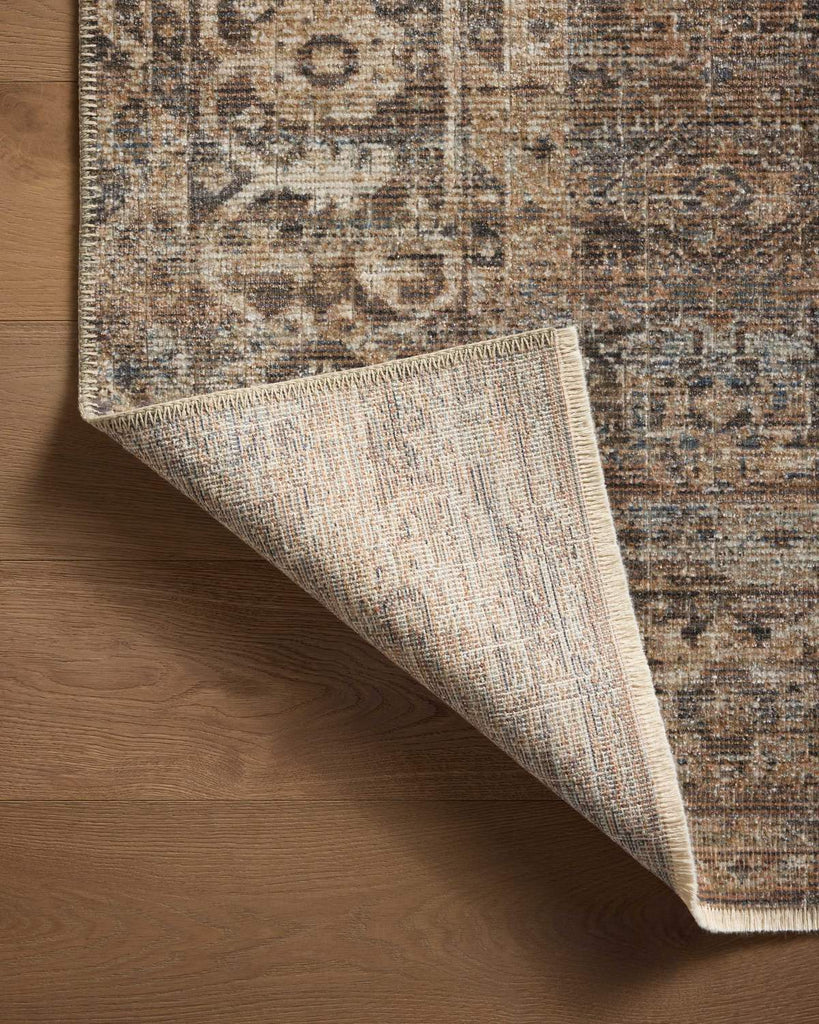 loloi rugs heritage her 07 mocha denim rug