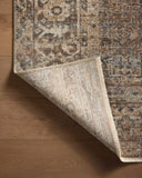 loloi rugs heritage her 07 mocha denim rug