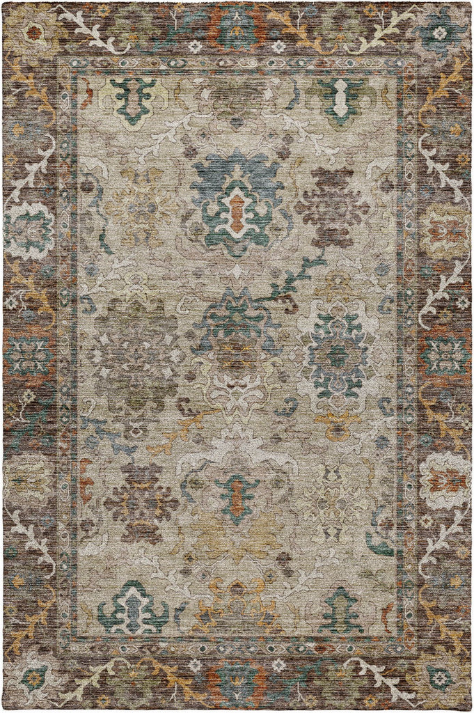 dalyn silk road sr5 chocolate rug