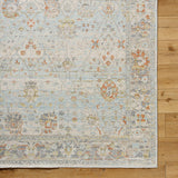 surya once upon a time oat 2301 light gray rug