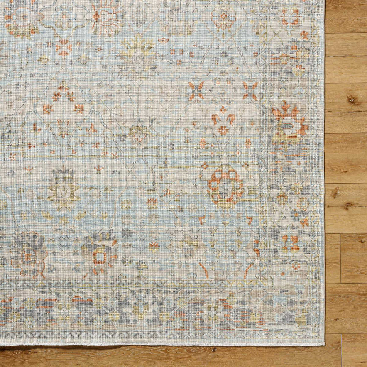 surya once upon a time oat 2301 light gray rug
