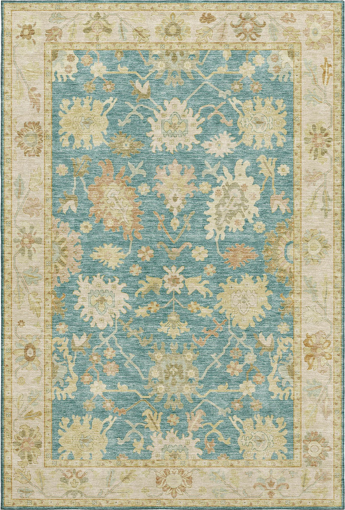 dalyn hatay hy2 teal rug
