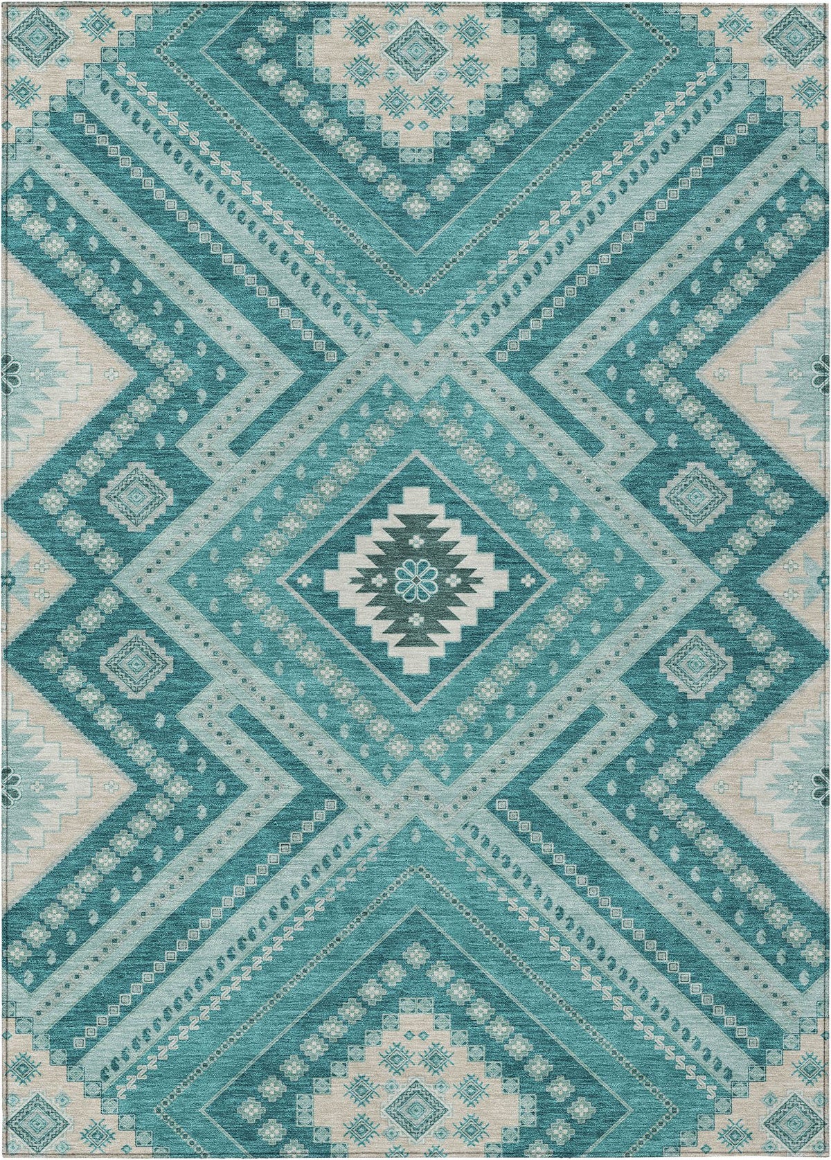 addison chantille acn1010 teal rug