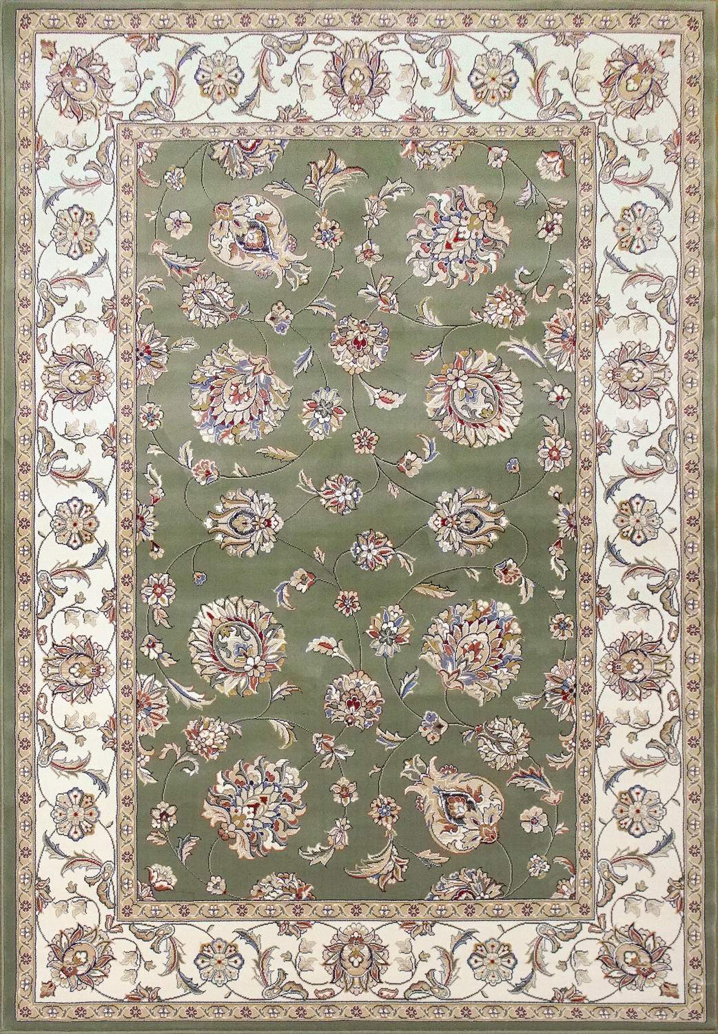 dynamic rugs ancient garden 57365 4464 green rug