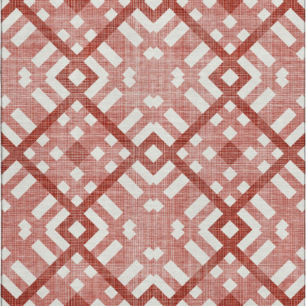 addison mayfield amf616 red rug