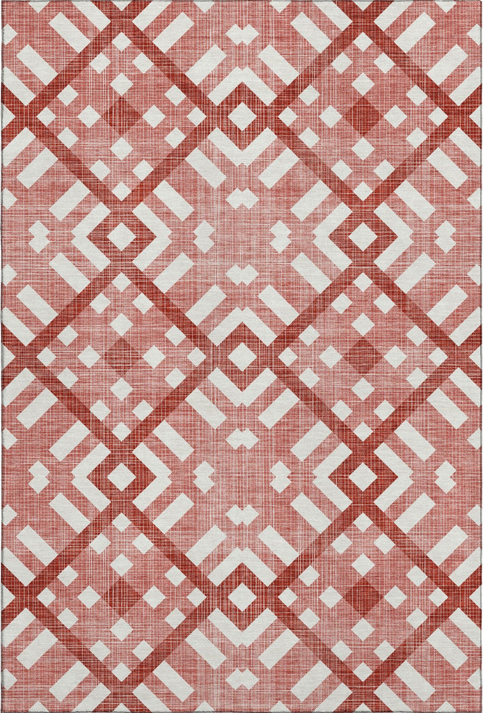 addison mayfield amf616 red rug