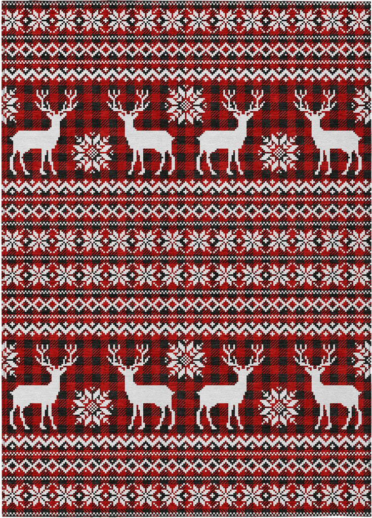 addison chantille acn1820 red rug