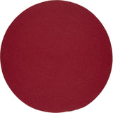 rhody solid wool s120 scarlet rug