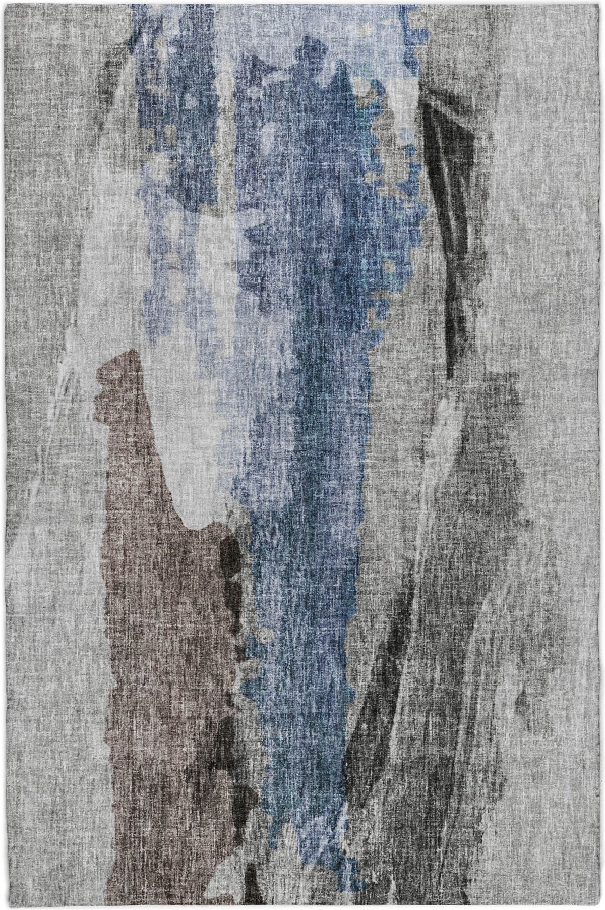 dalyn boca bo6 pewter rug
