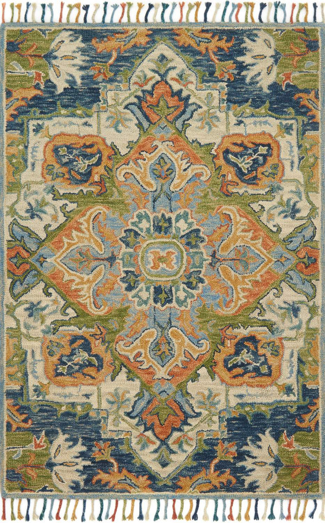 loloi rugs zharah zr 11 blue multi rug