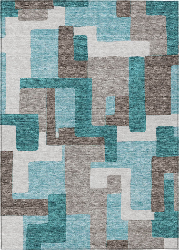 addison chantille acn740 teal rug