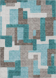 addison chantille acn740 teal rug