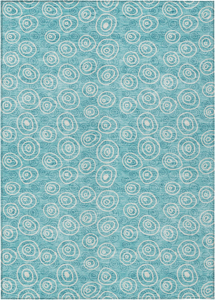 addison chantille acn728 teal rug