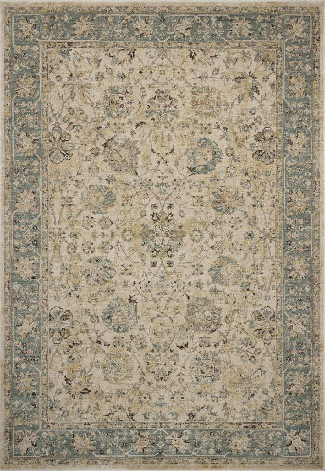loloi rugs briar brr 05 antique ivory blue rug