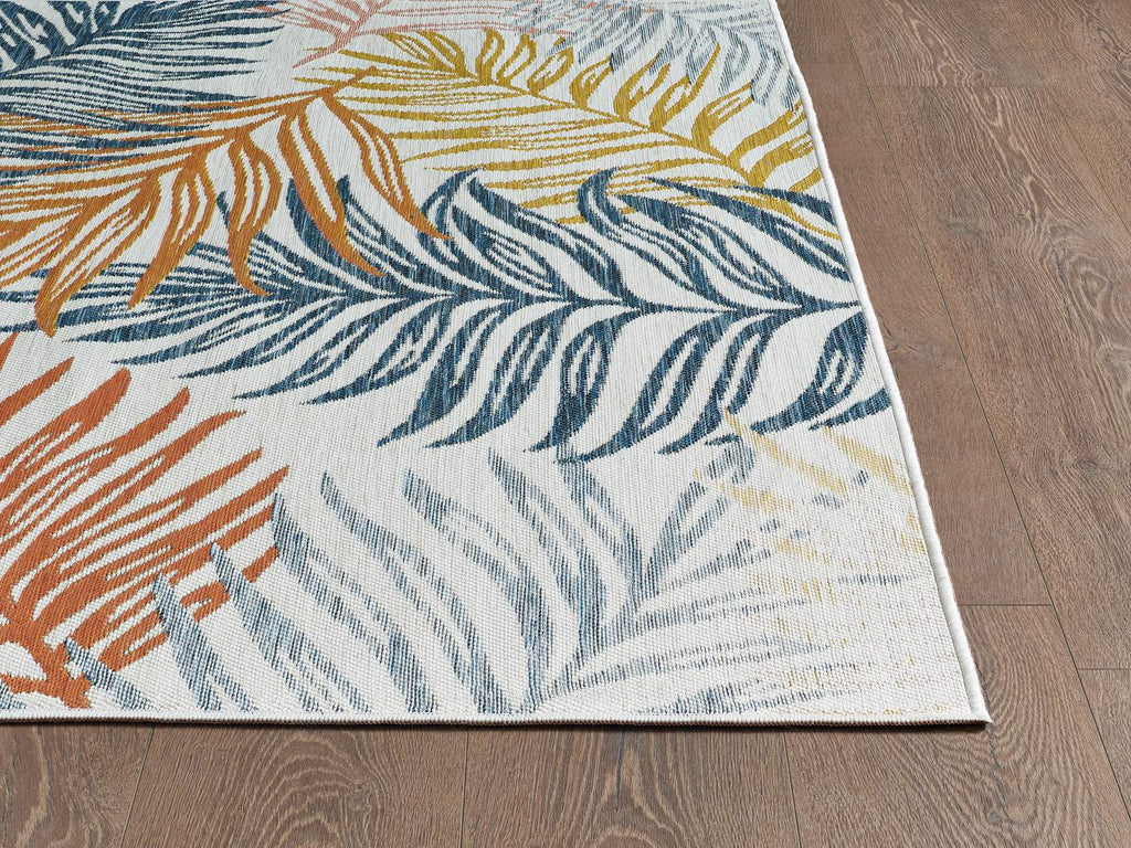 kas oriental dahlia 1405 blue rug