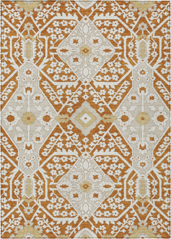 addison chantille acn863 paprika rug