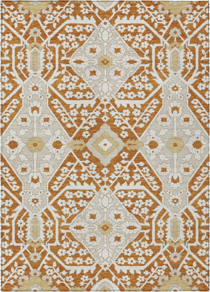 addison chantille acn863 paprika rug