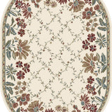 dynamic rugs ancient garden 57084 6464 ivory rug