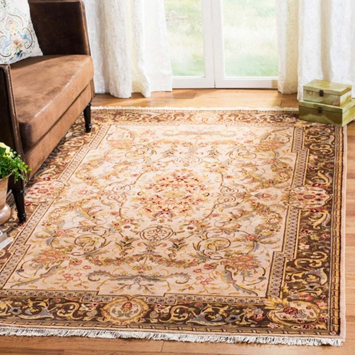 safavieh clearance royal kerman rk170d beige rug