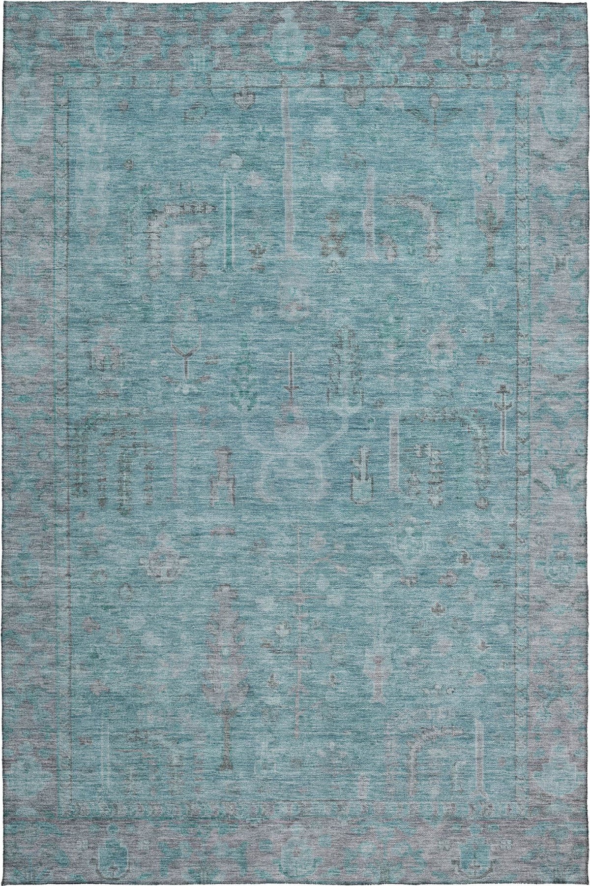 dalyn solace sl11 aqua rug