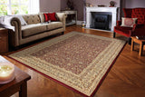dynamic rugs legacy 58004 300 red rug