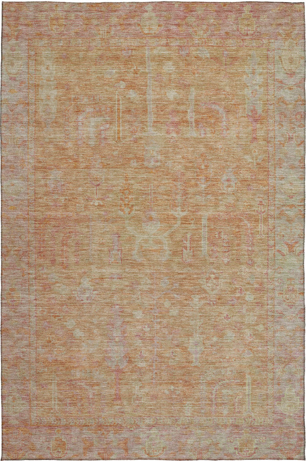 dalyn solace sl11 coral rug