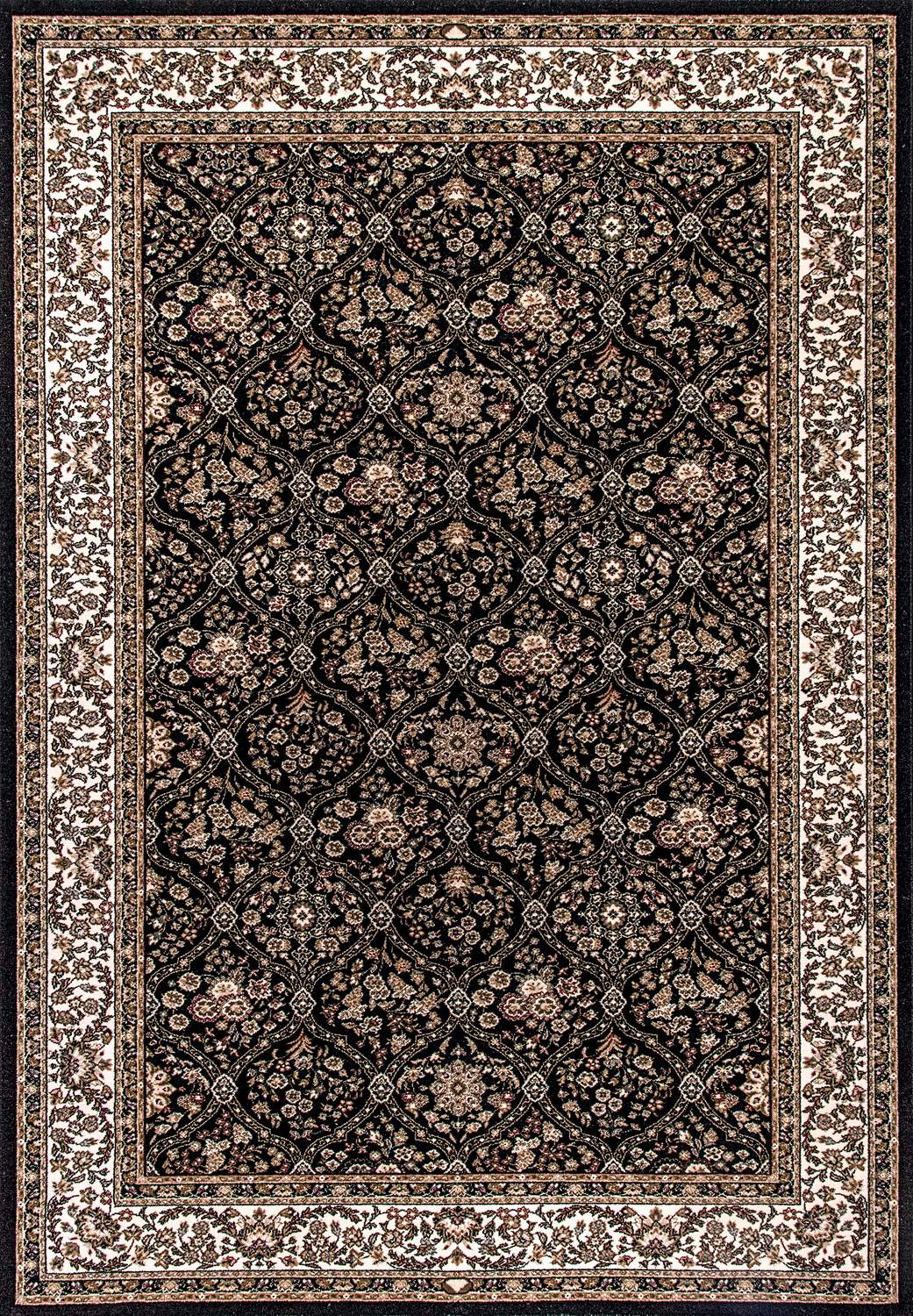 dynamic rugs brilliant 7211 090 black rug
