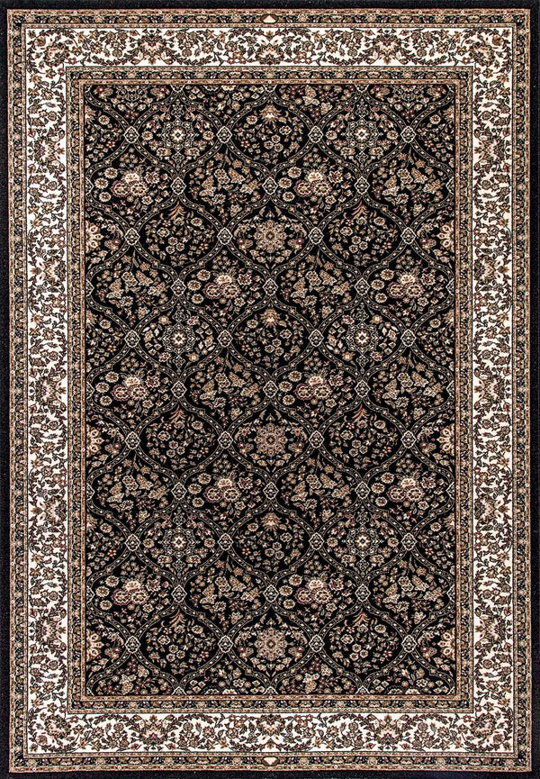 dynamic rugs brilliant 7211 090 black rug