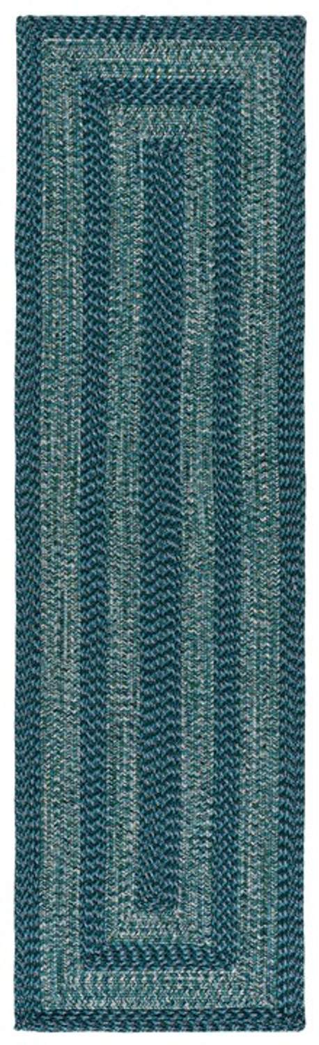 safavieh clearance braided bra265n blue rug