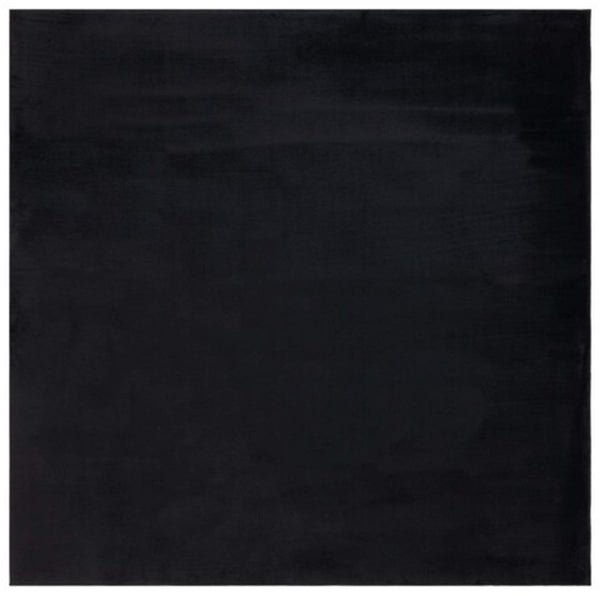 safavieh clearance faux rabbit fur frf100z black rug