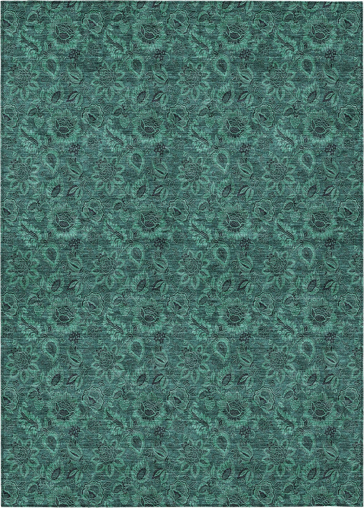 addison chantille acn661 teal rug
