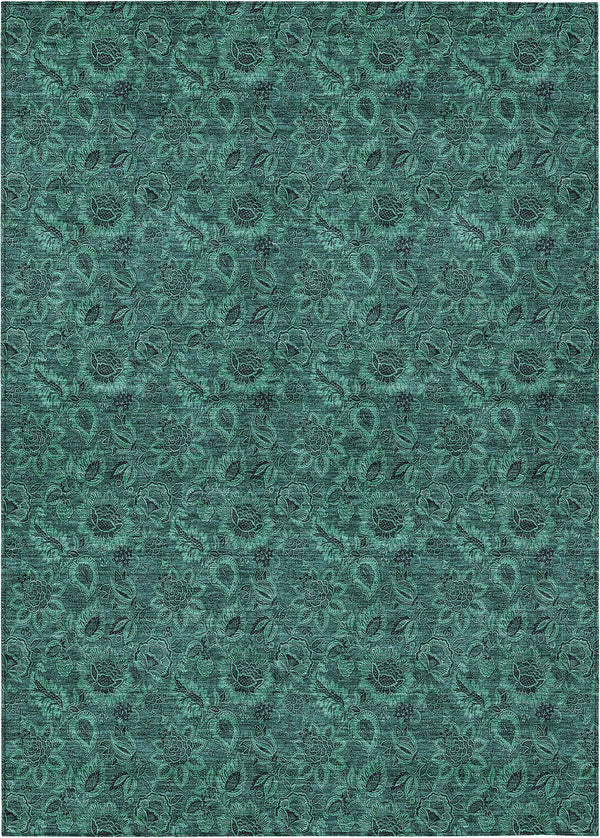 addison chantille acn661 teal rug